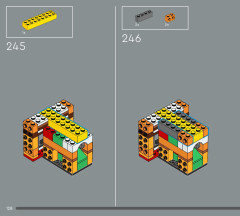 LEGO 43300 instructions page 128 – build guide