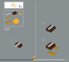 LEGO 43300 instructions page 131 – build guide