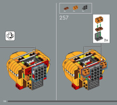 LEGO 43300 instructions page 138 – build guide