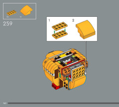 LEGO 43300 instructions page 140 – build guide