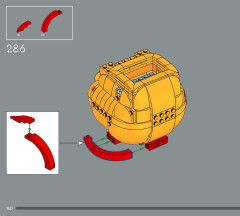 LEGO 43300 instructions page 160 – build guide