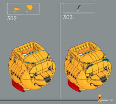 LEGO 43300 instructions page 167 – build guide