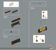 LEGO 43300 instructions page 171 – build guide