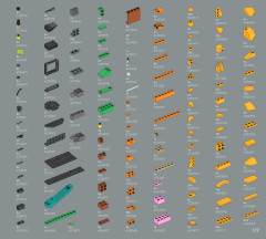 LEGO 43300 instructions page 177 – build guide