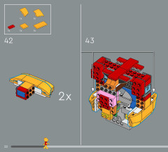 LEGO 43300 instructions page 22 – build guide