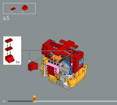 LEGO 43300 instructions page 24 – build guide