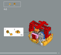 LEGO 43300 instructions page 25 – build guide
