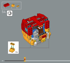LEGO 43300 instructions page 30 – build guide