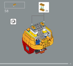 LEGO 43300 instructions page 33 – build guide