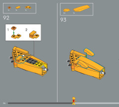 LEGO 43300 instructions page 56 – build guide