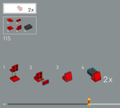 LEGO 43300 instructions page 68 – build guide