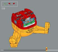 LEGO 43300 instructions page 74 – build guide