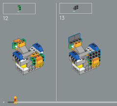 LEGO 43300 instructions page 8 – build guide