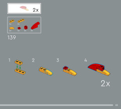 LEGO 43300 instructions page 83 – build guide