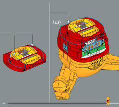 LEGO 43300 instructions page 84 – build guide