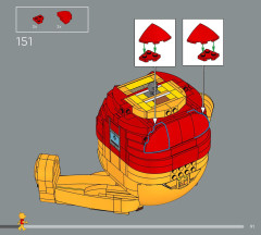 LEGO 43300 instructions page 91 – build guide
