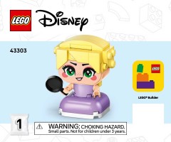 LEGO 43303 instructions page 1 – build guide