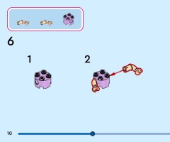 LEGO 43303 instructions page 10 – build guide