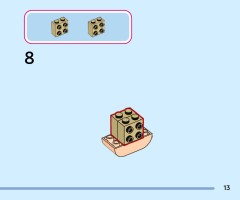 LEGO 43303 instructions page 13 – build guide