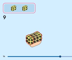 LEGO 43303 instructions page 14 – build guide