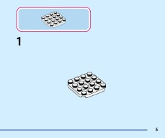 LEGO 43303 instructions page 5 – build guide