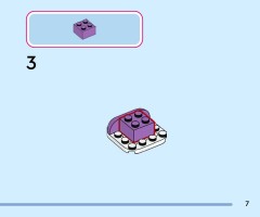 LEGO 43303 instructions page 7 – build guide