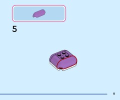 LEGO 43303 instructions page 9 – build guide