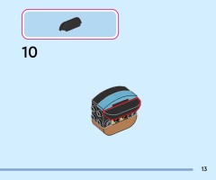 LEGO 43303 instructions page 13 – build guide