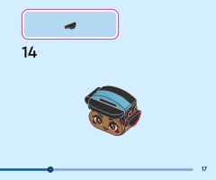 LEGO 43303 instructions page 17 – build guide