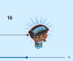 LEGO 43303 instructions page 19 – build guide