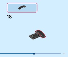 LEGO 43303 instructions page 21 – build guide