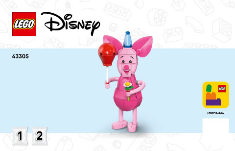 LEGO 43305 instructions page 1 – build guide