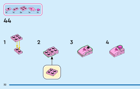 LEGO 43305 instructions page 32 – build guide