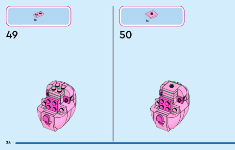 LEGO 43305 instructions page 36 – build guide