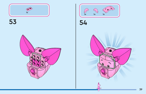 LEGO 43305 instructions page 39 – build guide