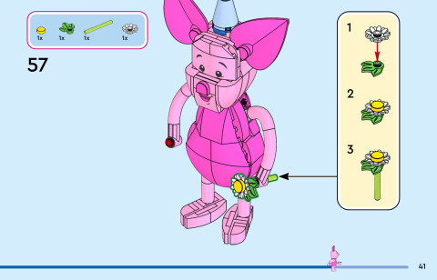 LEGO 43305 instructions page 41 – build guide