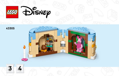 LEGO 43305 instructions page 1 – build guide