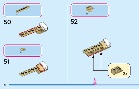 LEGO 43305 instructions page 30 – build guide