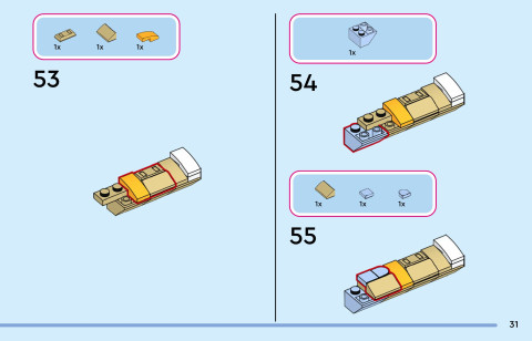 LEGO 43305 instructions page 31 – build guide