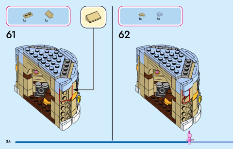LEGO 43305 instructions page 36 – build guide