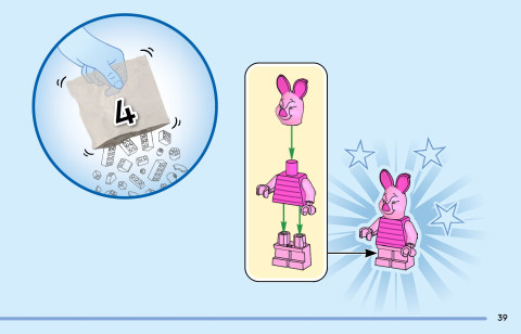 LEGO 43305 instructions page 39 – build guide