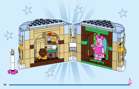 LEGO 43305 instructions page 82 – build guide