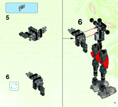LEGO 44000 instructions page 11 – build guide