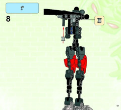 LEGO 44000 instructions page 13 – build guide