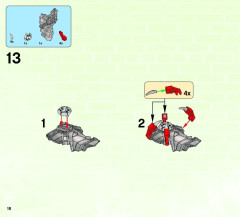LEGO 44000 instructions page 18 – build guide