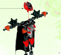 LEGO 44000 instructions page 21 – build guide