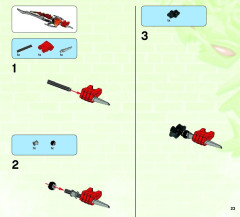 LEGO 44000 instructions page 23 – build guide