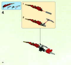 LEGO 44000 instructions page 24 – build guide