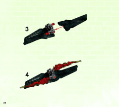 LEGO 44000 instructions page 28 – build guide