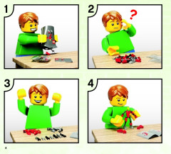 LEGO 44000 instructions page 4 – build guide
